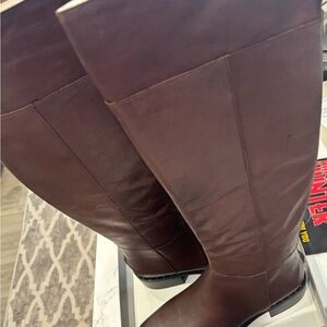 Franco Sarto Brown riding boot
